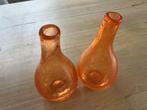 Vazen design oranje glas, Ophalen, Oranje, Minder dan 50 cm, Glas