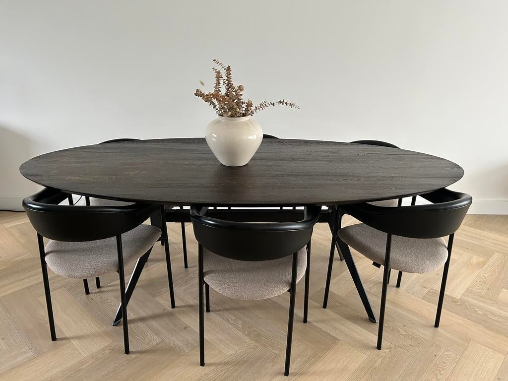 Bodilson eettafel rovaal, Huis en Inrichting, Tafels | Eettafels, Zo goed als nieuw, Ophalen of Verzenden