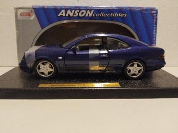 Mercedes Benz CLK coupe AMG blauw Anson metal 1:18 KRD beschikbaar voor biedingen