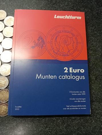 2 Euro muntenverzameling + Leuchtturm catalogus beschikbaar voor biedingen