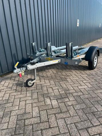 *TE HUUR* NIEUWE Humbaur motortrailer/aanhanger 3 motoren beschikbaar voor biedingen
