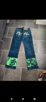 Evisu dames jeans, Ophalen of Verzenden, Gedragen, Blauw, W28 - W29 (confectie 36)
