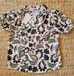 Bloes S-M nieuw, paisley motief, herfstkleuren, Ophalen of Verzenden, Nieuw, Bruin