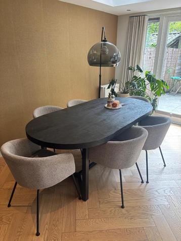 Eettafel Denzel Mangohout Eleonora-200x100 beschikbaar voor biedingen