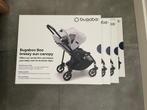 NIEUW 4 x bugaboo Bee Breezy sun canopy Seaside Blue NIEUW, Ophalen of Verzenden, Nieuw, Overige merken