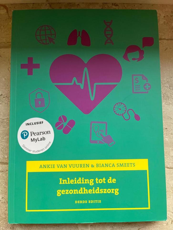 Inleiding tot de gezondheidszorg, 3/e met MyLab NL toegangsc, Boeken, Schoolboeken, Zo goed als nieuw, Nederlands, Overige niveaus