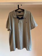 Grijze gant polo met donkerblauw maat 3XL /XXXL, GANT, Overige maten, Ophalen of Verzenden, Zo goed als nieuw