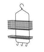 IKEA BLECKSJÖN Hangend douchemandje zwart NIEUW, Ophalen of Verzenden, Nieuw, Zwart