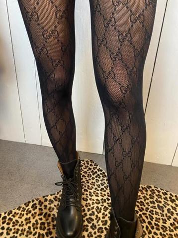 Nieuw! Zwarte Gucci panty's beschikbaar voor biedingen