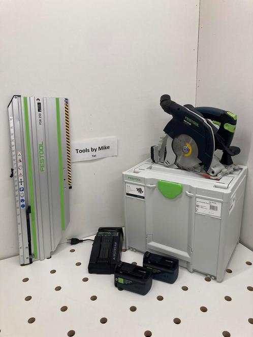 Festool hkc55eb accu zaagmachine set (nieuwstaat), Doe-het-zelf en Verbouw, Gereedschap | Overige machines, Zo goed als nieuw