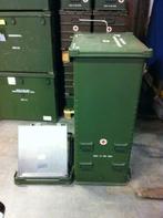 Hoge aluminium overzet kist op kap van Zarges 60x80x140 cm, Verzamelen, Militaria | Algemeen, Niet ingevuld, Kist of Geocache