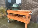 Green Egg BBQ met Buitenkeuken - Verrijdbaar, Tuin en Terras, Buitenkeukens, Ophalen, Houtskool, Inbouw, Big Green Egg (origineel)