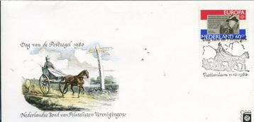 Nederland 1980 614 Dag van de  Postzegel Paard en koets beschikbaar voor biedingen