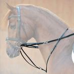 Leren Thiedemann teugelset, Dieren en Toebehoren, Paarden en Pony's | Hoofdstellen en Tuigage, Ophalen of Verzenden, Nieuw, Dressuur