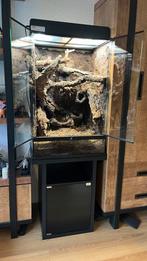 Exo Terra 60 * 45 * 90 compleet, Dieren en Toebehoren, Reptielen en Amfibieën | Toebehoren, Ophalen, Gebruikt