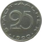 Notgeld Stadt AACHEN 25 Pfennig 1920 F#1.10 ijzer, Ophalen of Verzenden, Duitsland, Losse munt