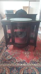 Antieke vitrine kast, Antiek en Kunst, Antiek | Meubels | Kasten, Ophalen