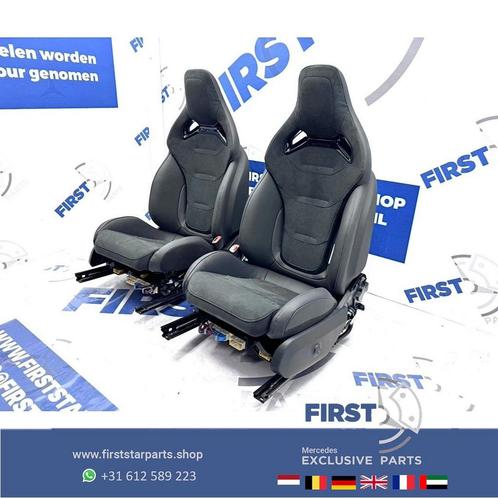 W206 S206 C63 AMG Recaro KUIP STOELEN SET C63s E PERFORMANCE, Auto-onderdelen, Interieur en Bekleding, Mercedes-Benz, Gebruikt