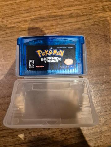 Pokemon sapphire gameboy advance beschikbaar voor biedingen
