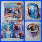 Frozen Puzzels, Memorie, Rugzak & Opbergpoef, Ophalen of Verzenden, Meer dan 50 stukjes, Zo goed als nieuw, 4 tot 6 jaar
