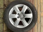 17 inch velgen Audi met winterbanden, Ophalen, Gebruikt, Velg(en), 17 inch