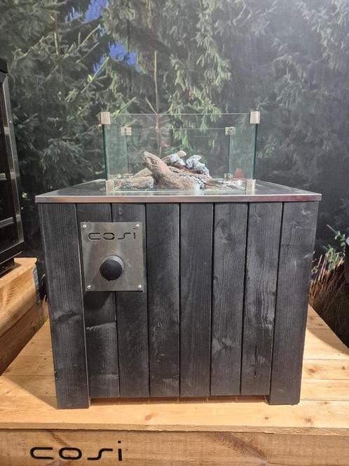 Cosicube 95 Zwart Vuurtafel, Tuin en Terras, Vuurtafels, Nieuw, Ophalen