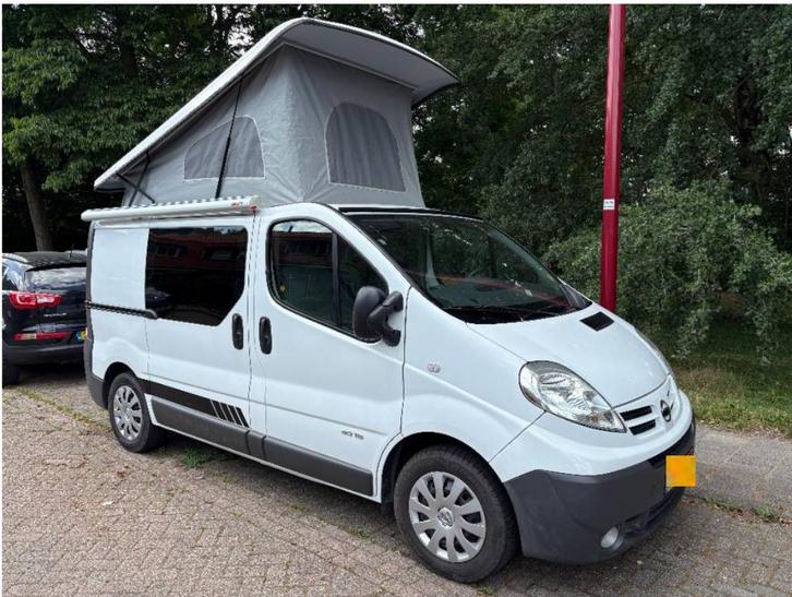 Buscamper Nissan Primastar  2 persoons l1h1, Caravans en Kamperen, Campers, Particulier, tot en met 2, Buscamper of Camperbus