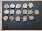16 zilveren guldens Nederland, Postzegels en Munten, Munten | Nederland, 1 gulden, Koningin Juliana, Zilver, Ophalen of Verzenden