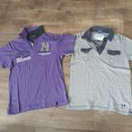 2 poloshirts mt. S, Kleding | Heren, Ophalen of Verzenden, Gedragen, Maat 46 (S) of kleiner, Blauw