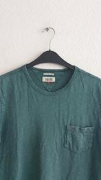 Groene Hilfiger Denim T-shirt - Maat L, Maat 52/54 (L), Ophalen of Verzenden, Zo goed als nieuw, Hilfiger Denim