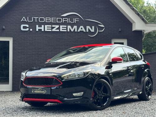 Ford Focus 1.0 125PK ST-Line BLACK/RED EDITION CRUISE NAVI U, Auto's, Ford, Bedrijf, Te koop, Focus, ABS, Airbags, Airconditioning