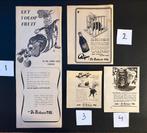 4 advertenties ‘De Betuwe Flipje’ (1947-1951), Verzamelen, Tijdschriften, Kranten en Knipsels, Ophalen of Verzenden, 1940 tot 1960