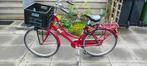 Damesfiets met rek op stuur voor krat., Fietsen en Brommers, Fietsen | Dames | Omafietsen, Ophalen, Gebruikt