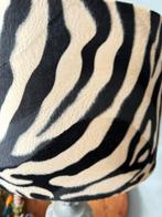 ZGAN lampenkap zebra van Loods5, Ophalen, Zo goed als nieuw, Beige, Rond