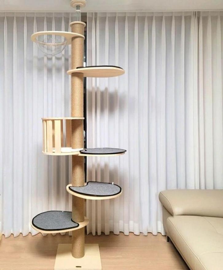 Luxe Boomtoren
Plafond Krabpaal, Dieren en Toebehoren, Krabmeubelen, Nieuw, Krabpaal, Ophalen of Verzenden