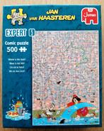 Jan van Haasteren 'EXPERT' Puzzel: "Waar is het lek", Ophalen of Verzenden, 500 t/m 1500 stukjes, Nieuw, Legpuzzel