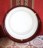 Vintage plafondlamp / plafonniere klassiek, Verzenden, Glas, Vintage / klassiek
