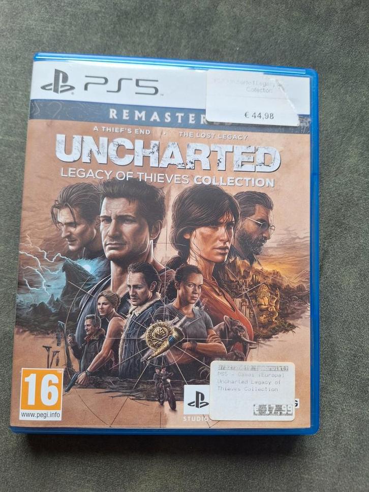 Uncharted Legacy of Thieves (PS5) - Onbeschadigd!, Spelcomputers en Games, Games | Sony PlayStation 5, Ophalen of Verzenden