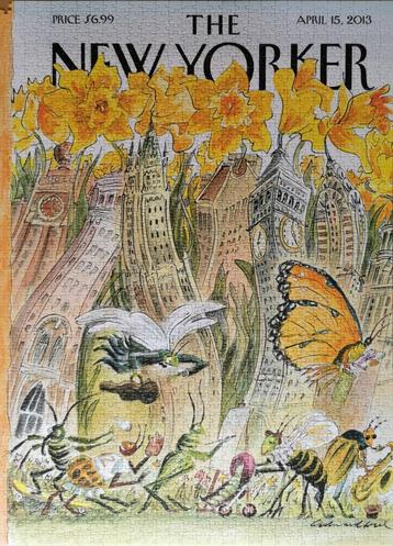 NY puzzle company – Edward Sorel – Blossom Time – 1500 st.  beschikbaar voor biedingen