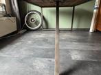 Industriële Eettafel - 190x90cm, Ophalen, Gebruikt, 50 tot 100 cm, Rechthoekig