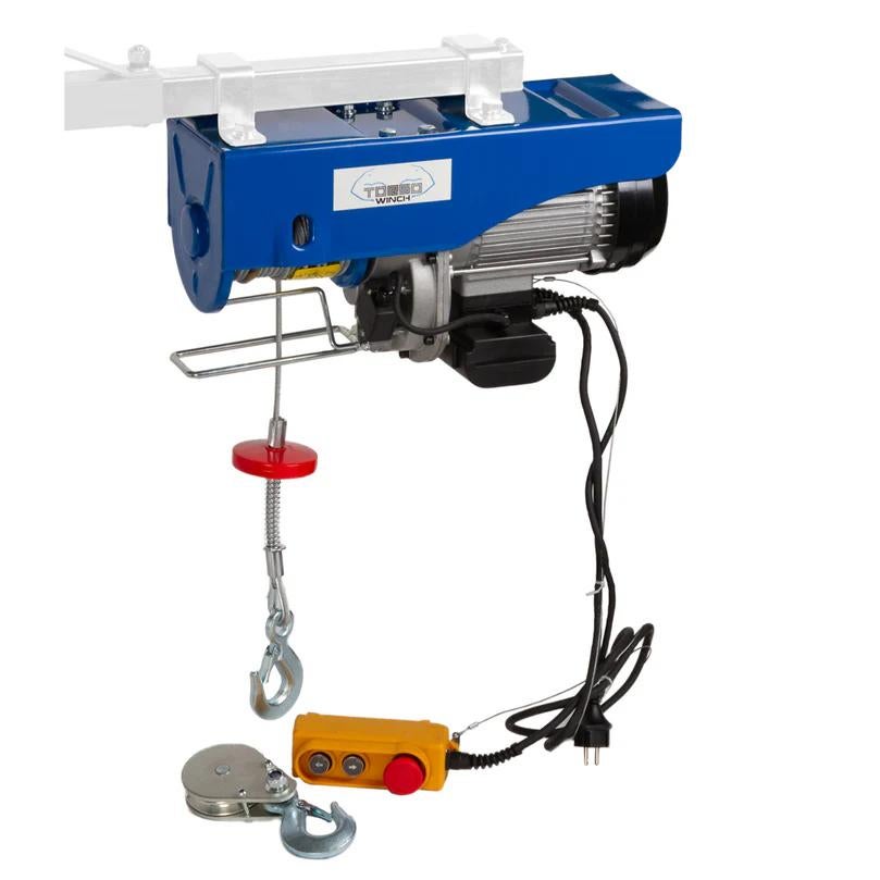 Elektrische Takel 500 / 990kg 230V / Nieuw, Doe-het-zelf en Verbouw, Lieren en Takels, Zo goed als nieuw, Ophalen