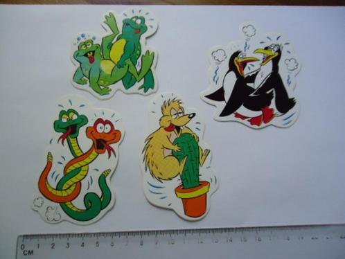 sticker oud Dieren strip fun strip art kermis pop retro, Verzamelen, Stickers, Zo goed als nieuw, Bedrijf of Vereniging, Verzenden
