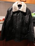 Leren jas donker bruin, Kleding | Heren, Jassen | Winter, Ophalen, Gedragen, Maat 52/54 (L), Bruin