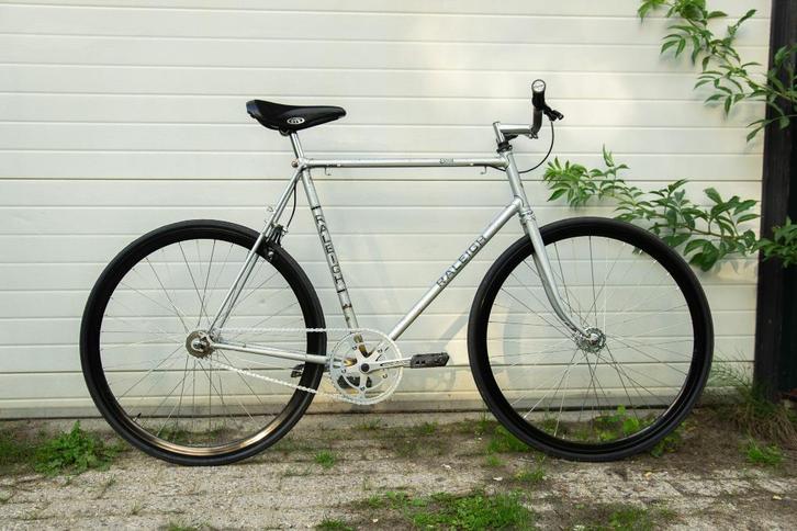 Raleigh Esprit Singlespeed – Custom build restomod, Fietsen en Brommers, Fietsen | Racefietsen, Zo goed als nieuw, Heren, Overige merken