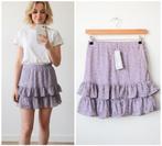 Zusss - NIEUW / mooie lila rok / stroken / maat S, Kleding | Dames, Rokken, Verzenden, Paars, Nieuw, Maat 36 (S)