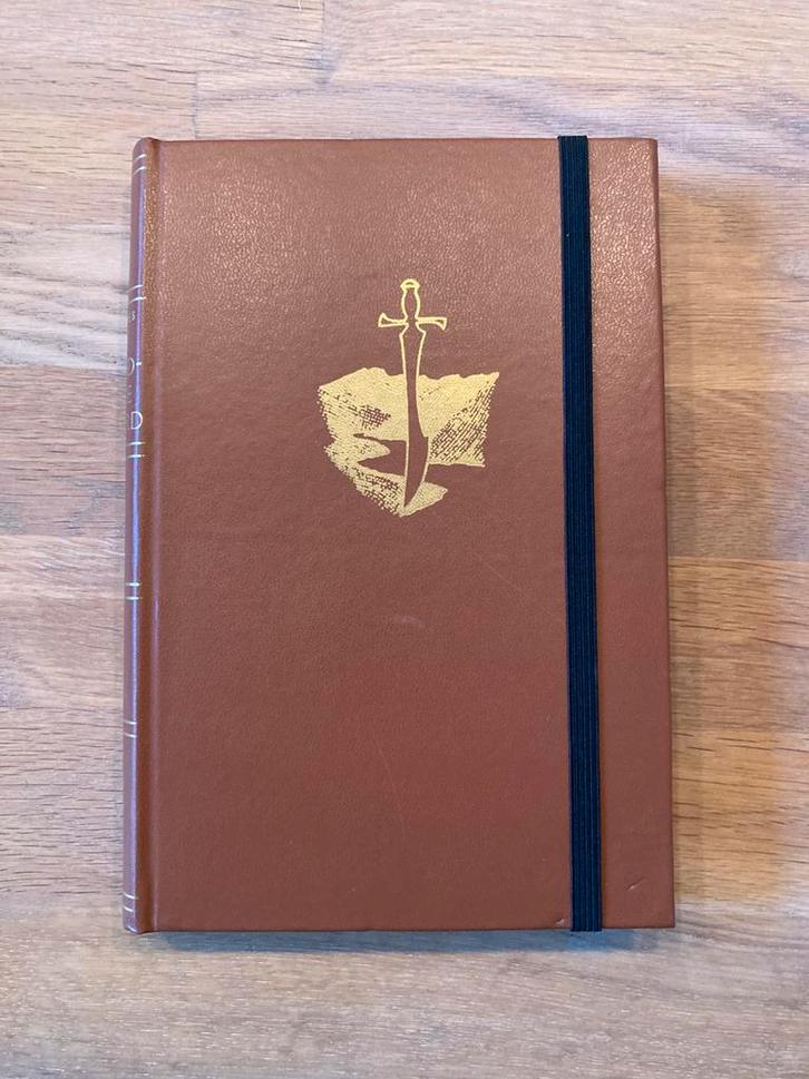 Blanco notitieboek met oude kaft, Diversen, Notitieboeken, Nieuw, A5, Ophalen of Verzenden