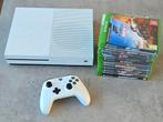Xbox One S 500GB + Games, Spelcomputers en Games, Spelcomputers | Xbox One, Ophalen, Xbox One S, Zo goed als nieuw, Met 1 controller