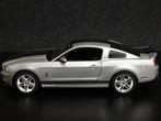 Greenlight 1:18 2011 Shelby GT500 zilvergrijs-zwart, Hobby en Vrije tijd, Modelauto's | 1:18, Overige merken, Onbekend, Nieuw