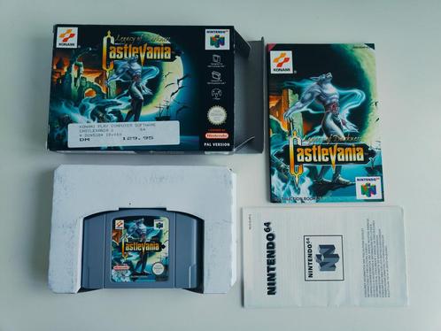 Castlevania Legacy of Darkness N64 Nintendo 64 Compleet, Spelcomputers en Games, Games | Nintendo 64, Gebruikt, Avontuur en Actie