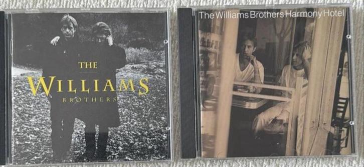 THE WILLIAMS BROTHERS, 2 cd’s Harmony Hotel + W. Brothers, Cd's en Dvd's, Cd's | Pop, Zo goed als nieuw, 2000 tot heden, Verzenden